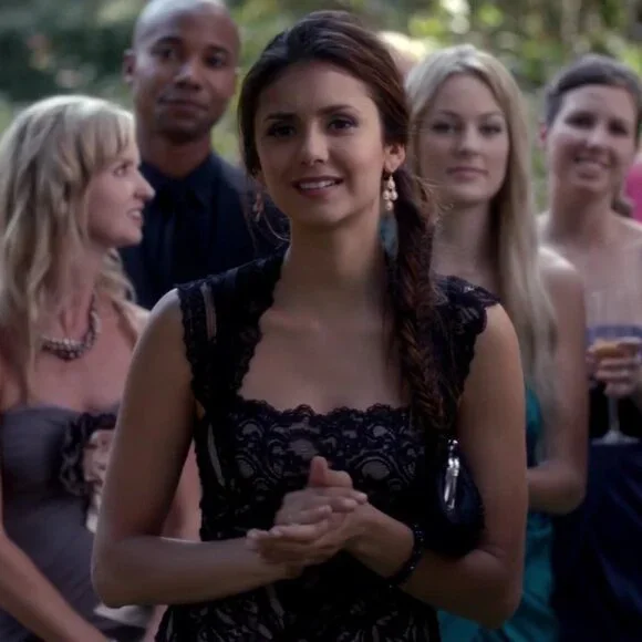 ASO THE VAMPIRE DIARIES ELENA GILBERT Lace Dress EUC RARE - Picture 4 of 8